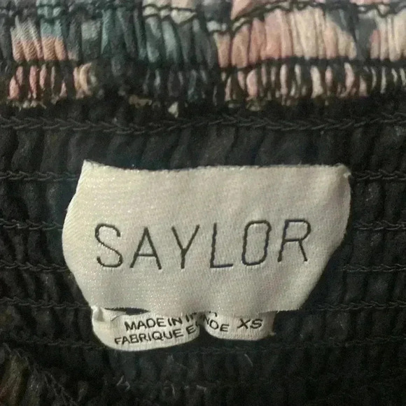 NWT Saylor Este Floral Ruffle Skirt - Picture 7 of 9